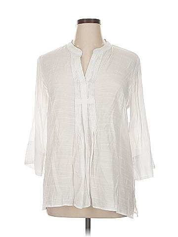 Counterparts 3/4 Sleeve Blouse (view 1)
