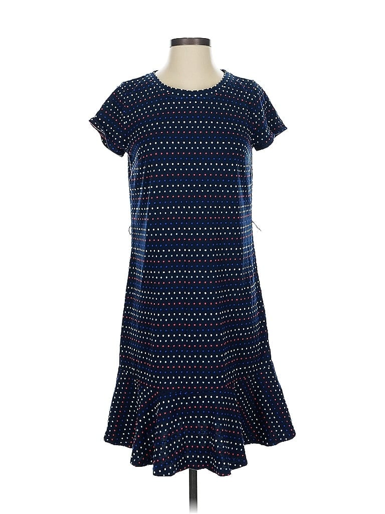 Pre-owned Ann Taylor Loft Casual Dress In Blue
