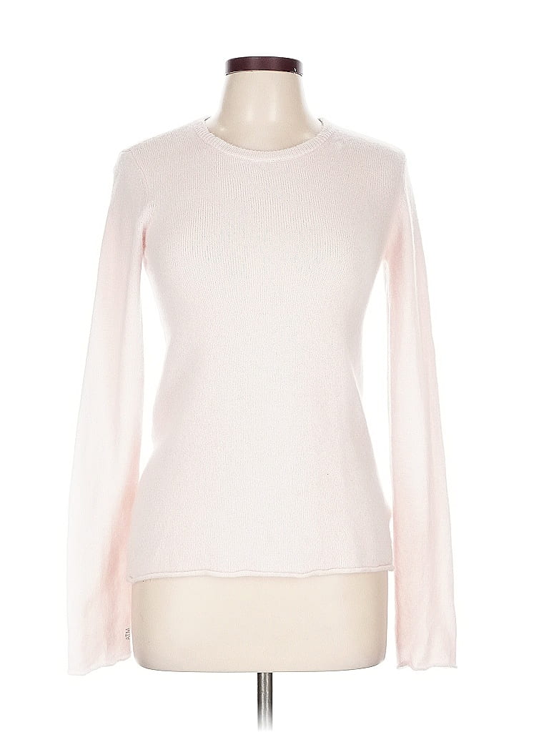 ATM 100% Cashmere Pink Cashmere Pullover Sweater Size L - photo 1