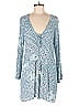 L Space 100% Viscose Paisley Blue Romper Size L - photo 1