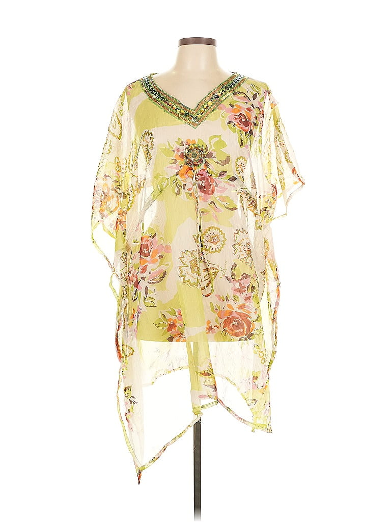 Click to view more detailed imagery on our partner's website Pre-owned Semantiks Swimsuit Cover Up In Green