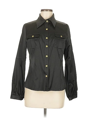 Tempo Paris Long Sleeve Blouse (view 1)