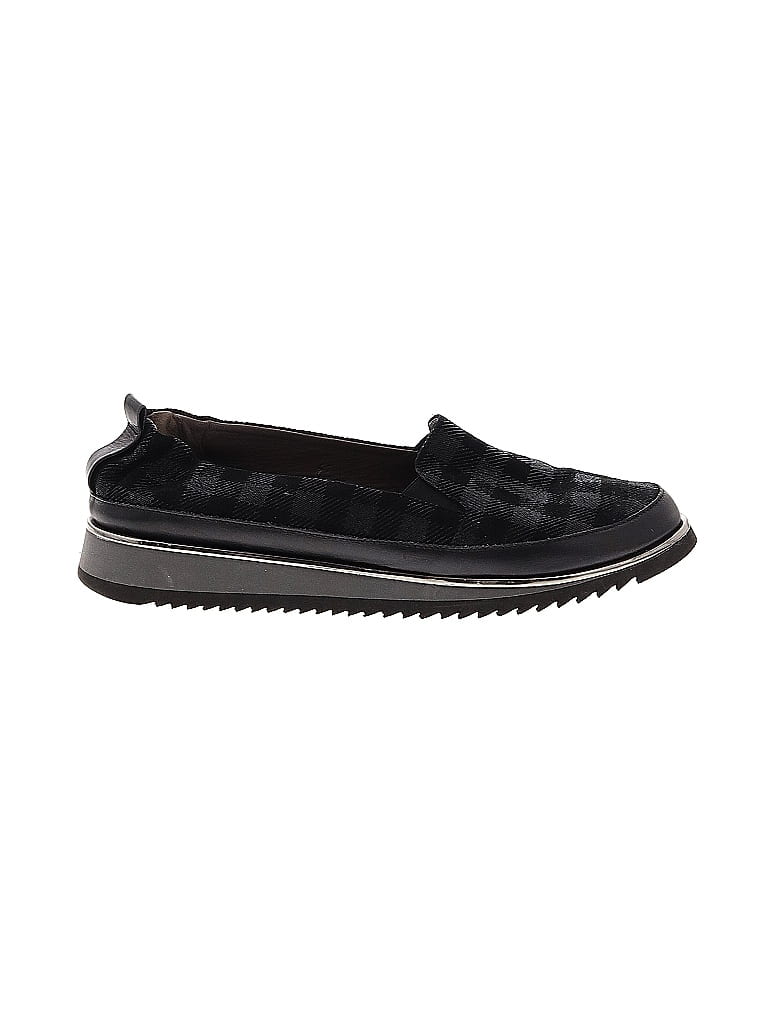 Ron White Plaid Black Flats Size EU 41 - photo 1