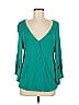 Maurices Teal 3/4 Sleeve Top Size M - photo 1