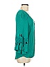Maurices Teal 3/4 Sleeve Top Size M - photo 4