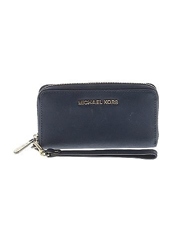 MICHAEL Michael Kors Leather Wristlet (view 1)