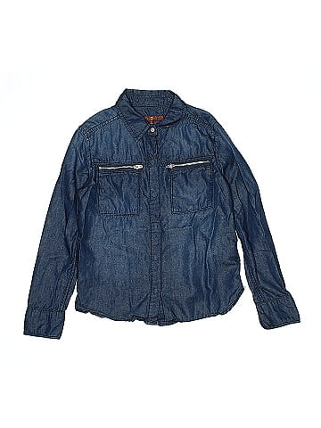 7 For All Mankind Long Sleeve Button-Down Shirt (view 1)
