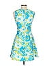 Sail to Sable Floral Blue Cocktail Dress Size 0 - photo 2