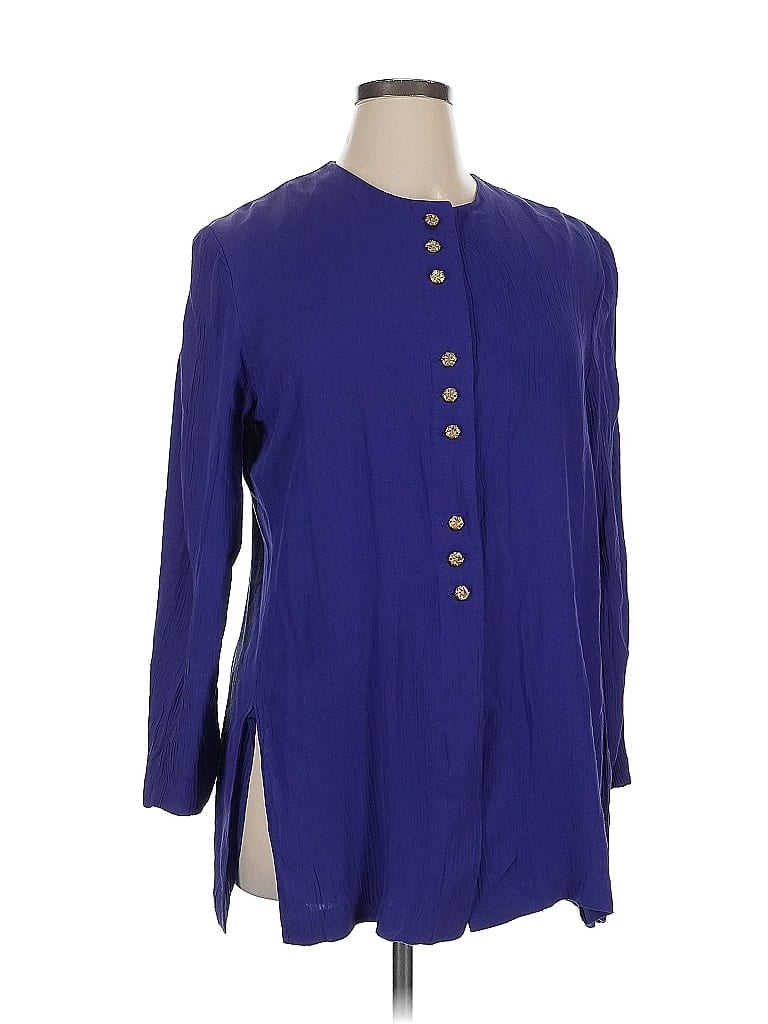 R&M Richards Blue Blazer Size 16 - photo 1