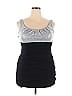 Ruby Rox 100% Polyester Silver Cocktail Dress Size XL - photo 1