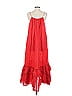 A Pea in the Pod 100% Cotton Red Casual Dress Size XS - photo 2