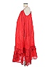 A Pea in the Pod 100% Cotton Red Casual Dress Size XS - photo 4