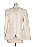 Anya Hindmarch 100% Silk Ivory Silk Blazer Size 8 - photo 1