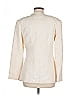 Anya Hindmarch 100% Silk Ivory Silk Blazer Size 8 - photo 2
