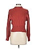 Zaful 100% Cotton Red Turtleneck Sweater Size L - photo 1