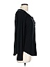 Soma Black Long Sleeve Henley Size L - photo 4