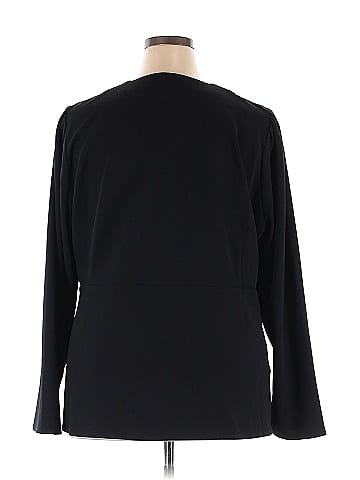 MING WANG Long Sleeve Blouse (view 2)