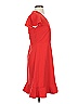 Draper James 100% Polyester Solid Red Cocktail Dress Size 0 - photo 4