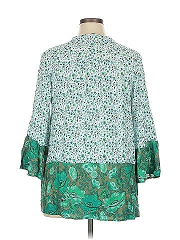 Suzanne Betro 3/4 Sleeve Blouse (view 2)