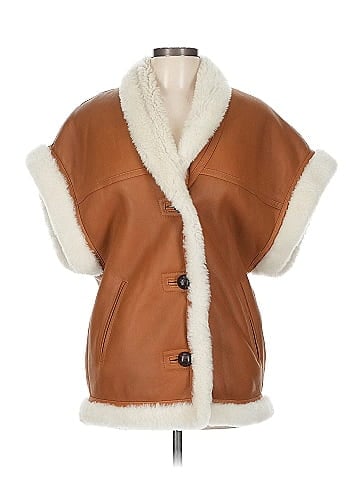 Isabel Marant Lamb Fur Vest (view 1)