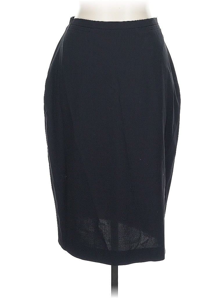 Pre-owned Liz Claiborne Formal Skirt In Black