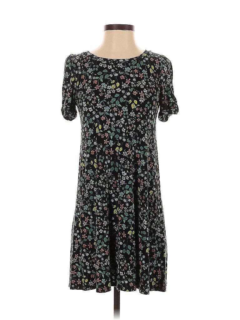 Pre-owned Ann Taylor Loft Casual Dress In Black