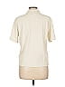 Mercedes-Benz 100% Polyamide Ivory Short Sleeve Polo Size EU (IT) 48 / US 12 - photo 2