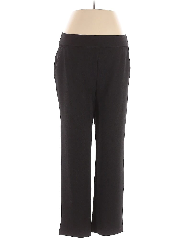 Isaac Mizrahi LIVE! Solid Black Dress Pants Size S - photo 1