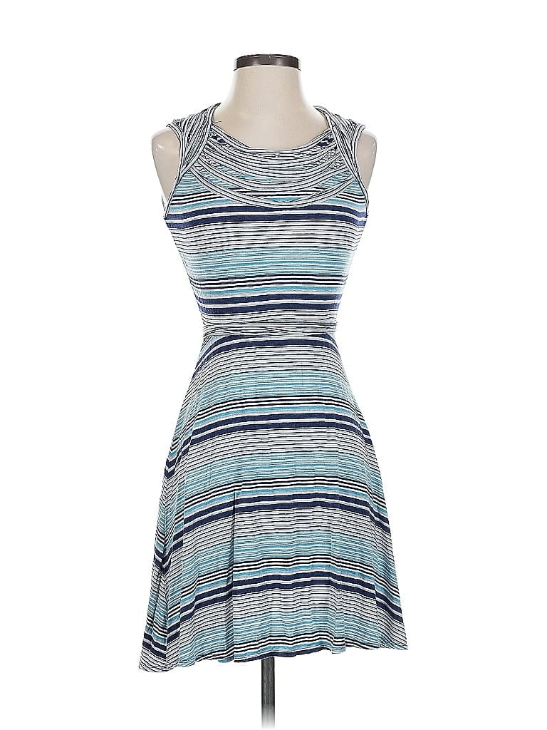Pre-owned Max Studio Casual Dress In Blue
