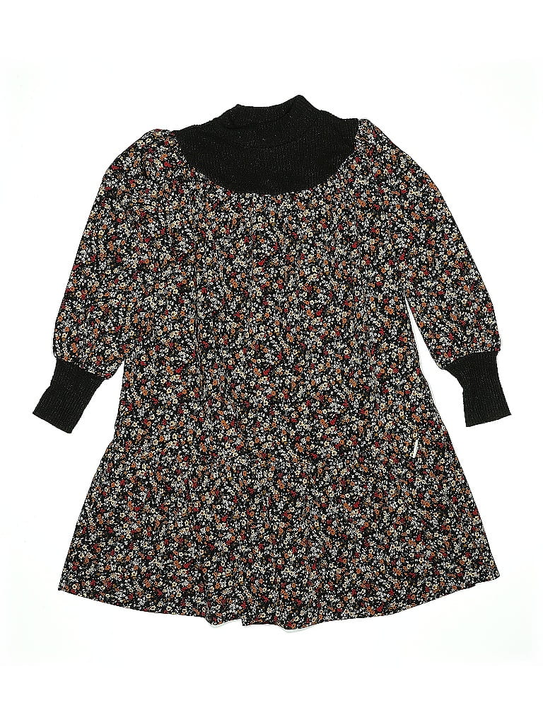 Pre-owned Amber Kids' Dress In Black