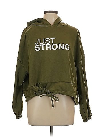Just Strong Pullover Hoodie (view 1)