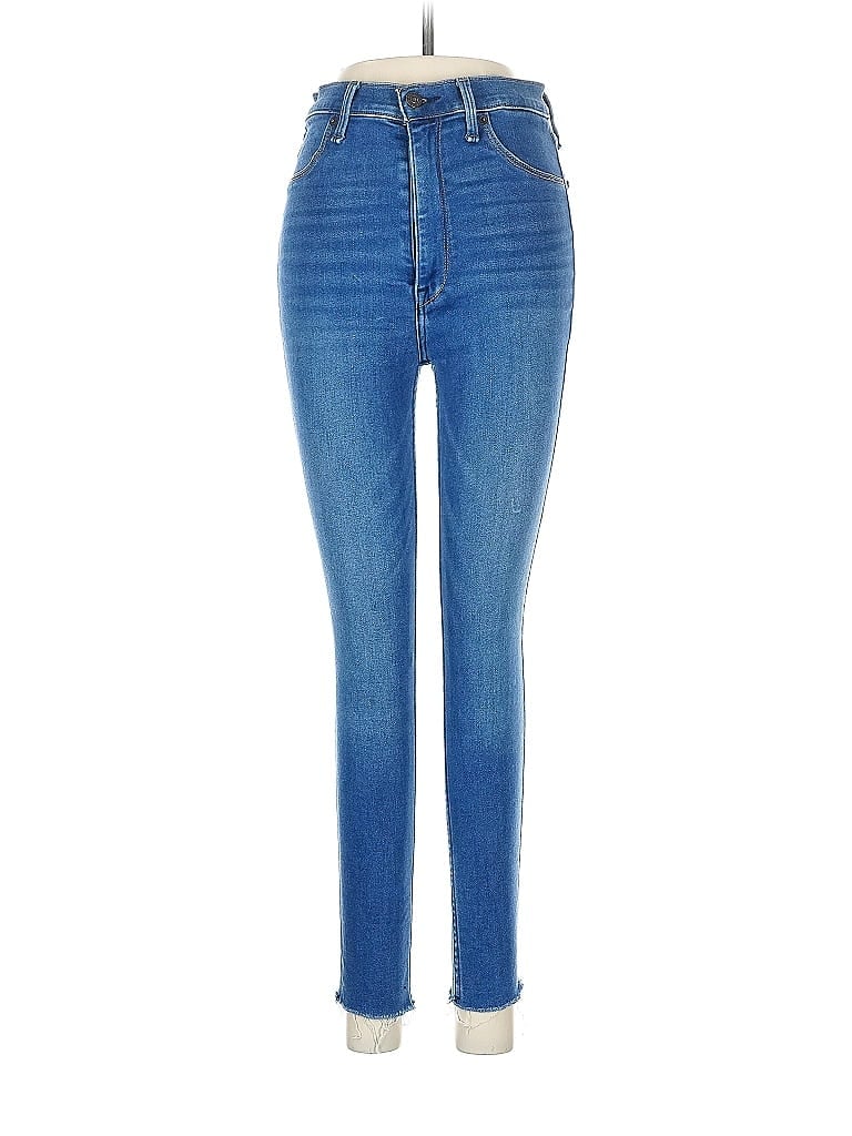 Pre-owned Abercrombie & Fitch Jeans In Blue