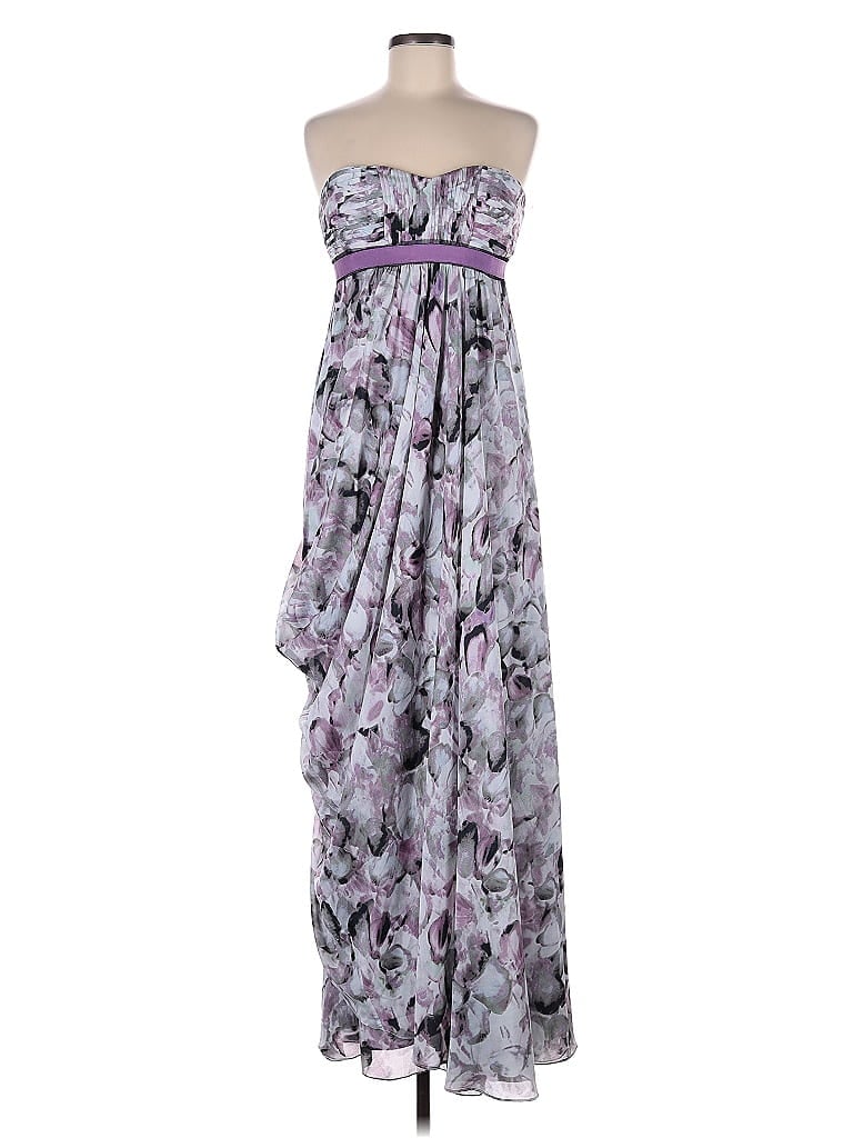 Pre-owned Bcbgmaxazria Cocktail Dress In Purple