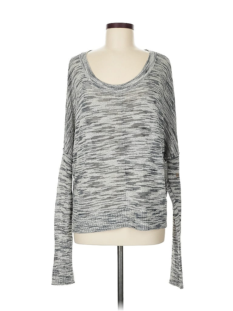 Pre-owned Silence And Noise Pullover Sweater In Gray