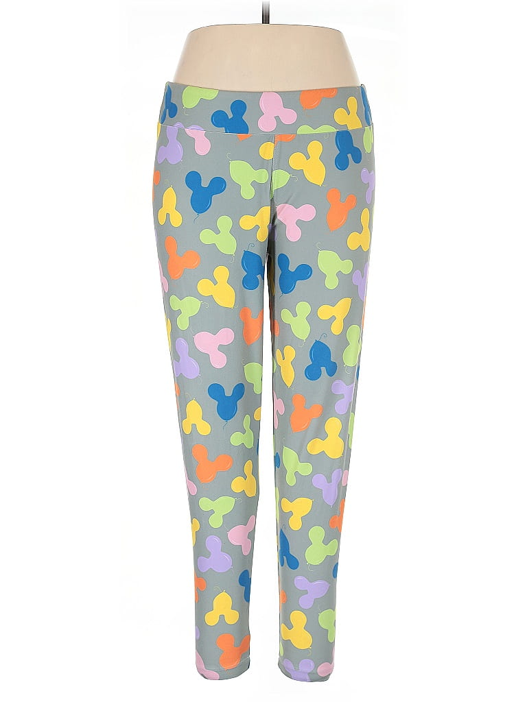 Disney Parks Hearts Blue Active Pants Size XL - photo 1