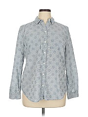 Ann Taylor Loft Long Sleeve Button Down Shirt