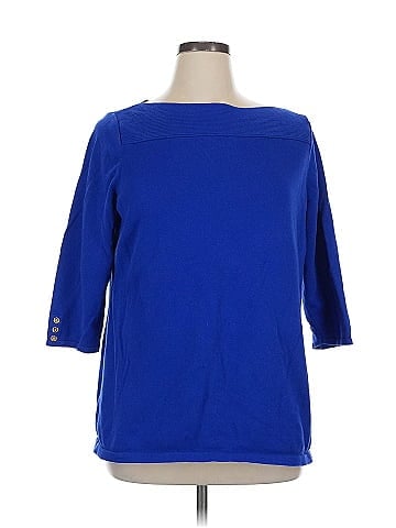 Karen Scott Sport 3/4 Sleeve Top (view 1)