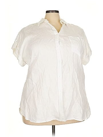 Lauren by Ralph Lauren Short Sleeve Blouse (view 1)