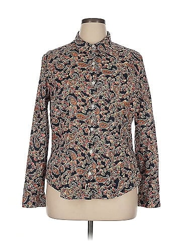 Jones New York Sport Long Sleeve Button-Down Shirt (view 1)