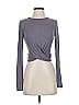 Vuori Gray Purple Long Sleeve T-Shirt Size XS (estimated) - photo 1