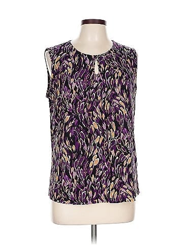 Black Label by Evan Picone Sleeveless Blouse (view 1)