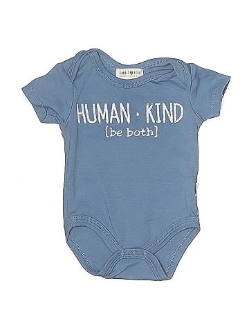 Rabbit Bear Short Sleeve Onesie (view 1)