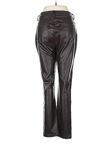 Boston Proper Faux Leather Pants (view 2)