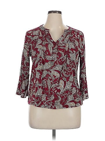 Fun2Fun 3/4 Sleeve Blouse (view 1)