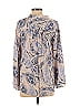 Tysa 100% Rayon Blue 3/4 Sleeve Blouse Size XS (0) - photo 2