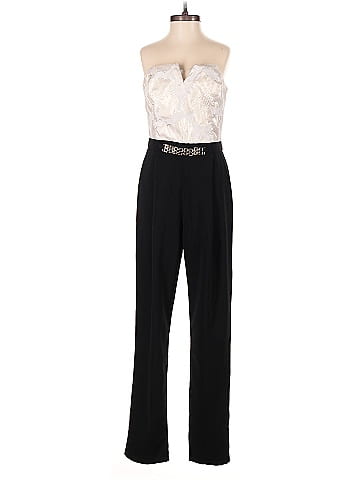 Fashion Union Black Jumpsuit Size 6