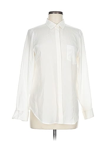 J.Crew Long Sleeve Silk Top (view 1)