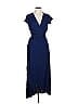 L Space 100% Rayon Blue Cocktail Dress Size L - photo 1