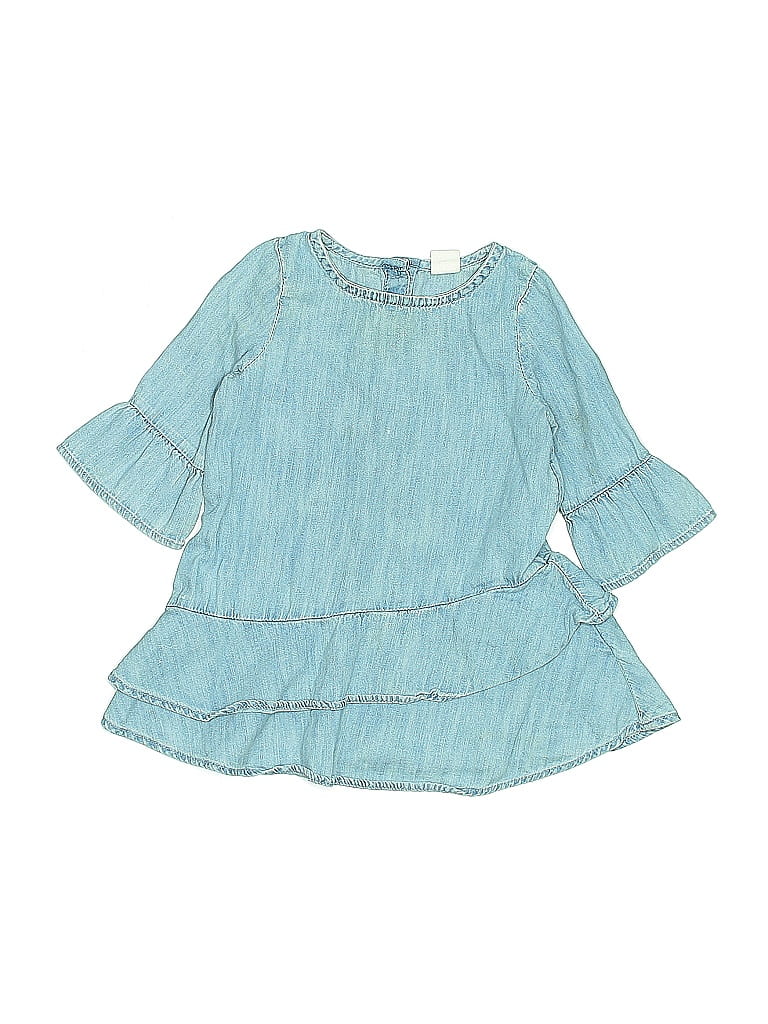 Robe Jeans Bleue Baby Gap Pour Fille 12-18 Mois - Occasion Très Bon état