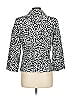 Kasper 100% Polyester Animal Print Ivory Blazer Size 6 - photo 2